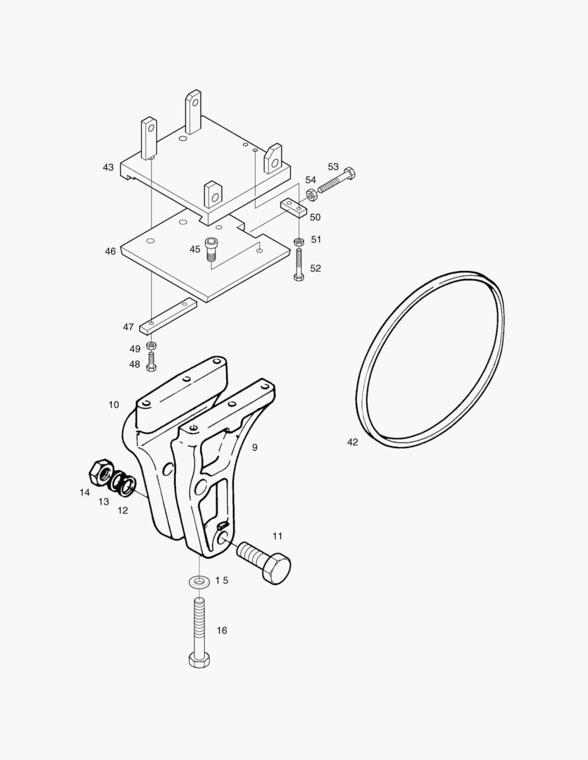 МОНТАЖ КРОНШТЕЙНА КОМПРЕССОРА ВОЗДУХА