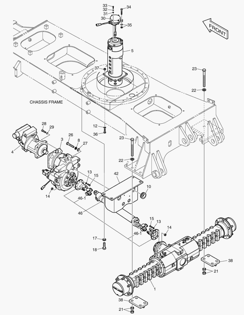 2141 POWER TRAIN - REAR [7112~]