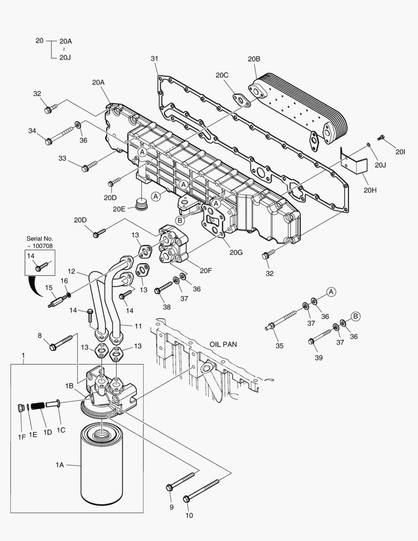 021 OIL FILTER & OIL COOLER