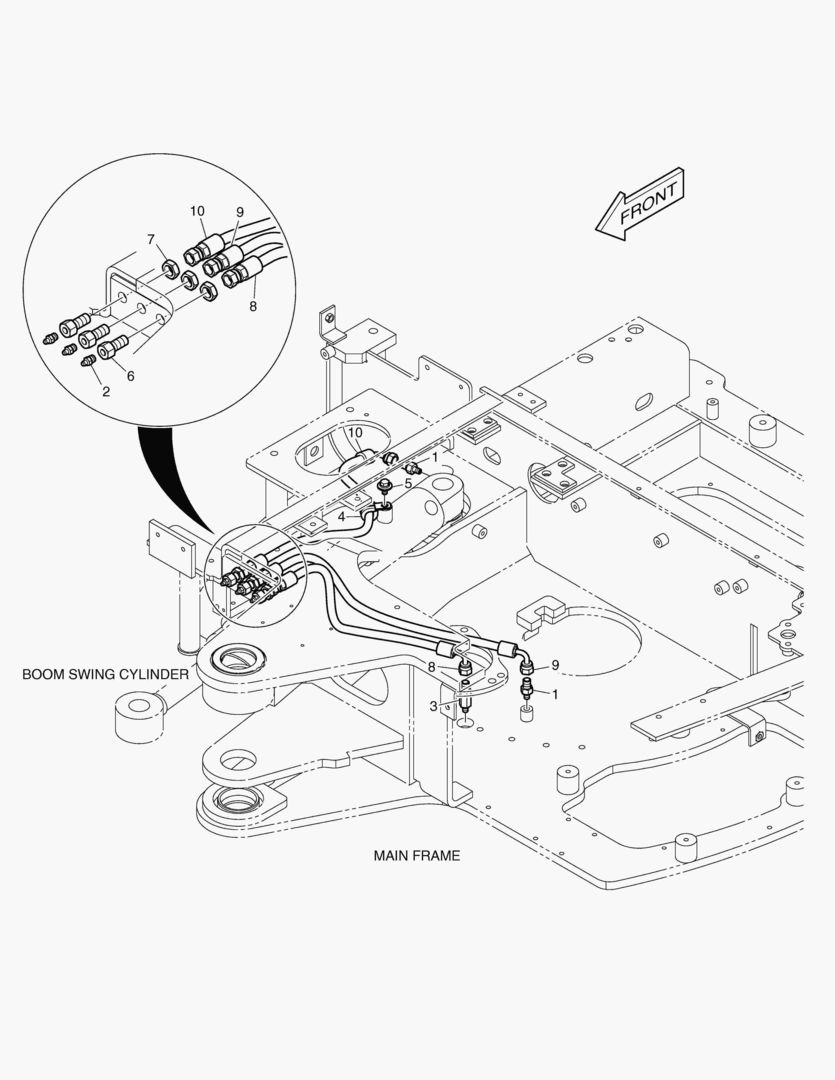 ТРУБОПРОВОД СМАЗОЧНОЙ СИСТЕМЫ