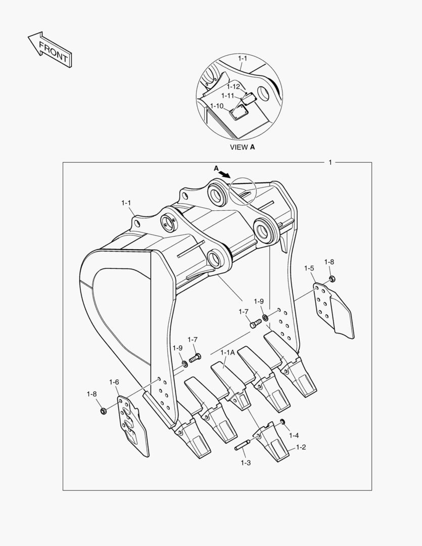 6800 BUCKET ASS`Y - 1.9mВі