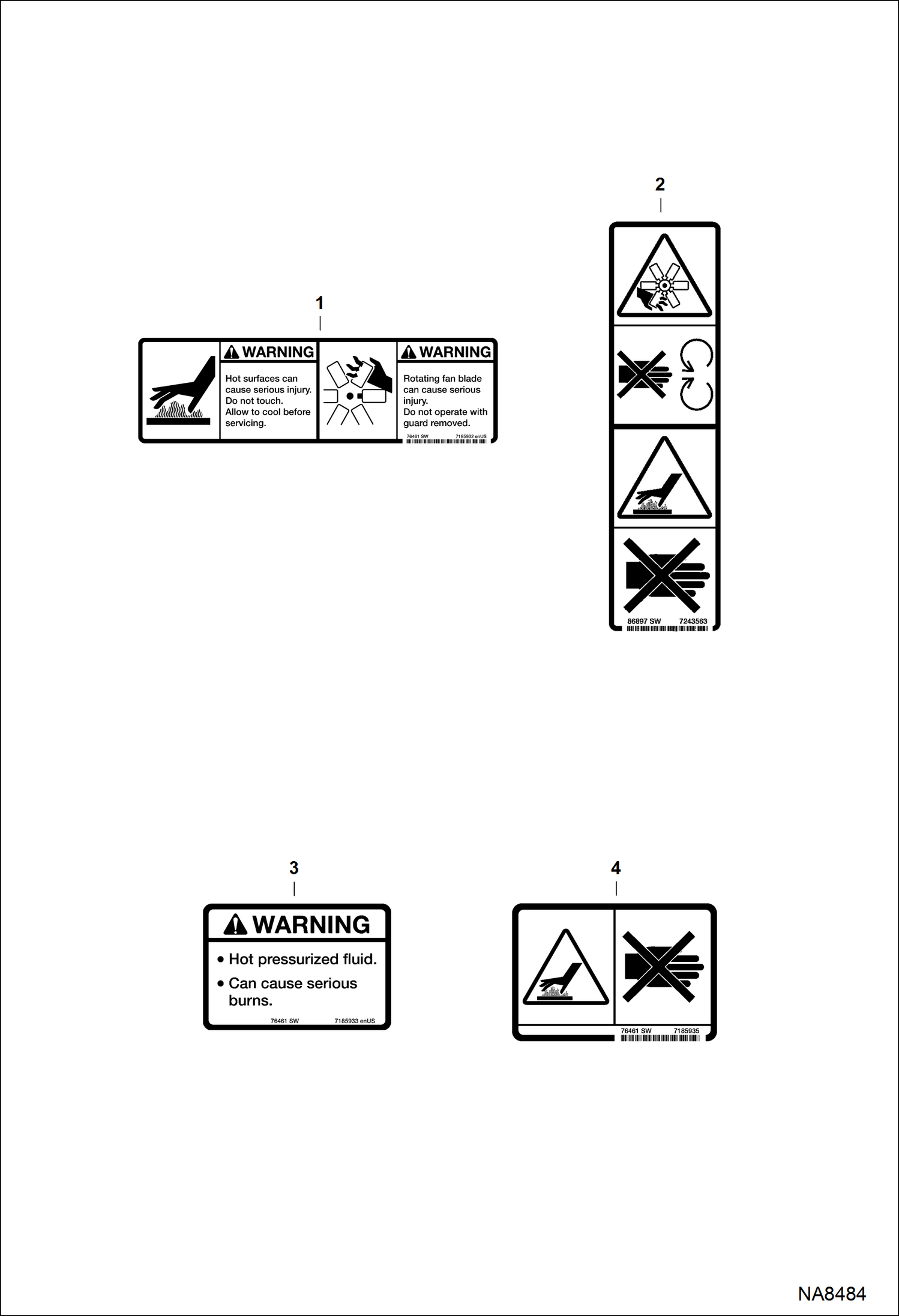 НАКЛЕКИ (ВНУТРЕННИЕ)