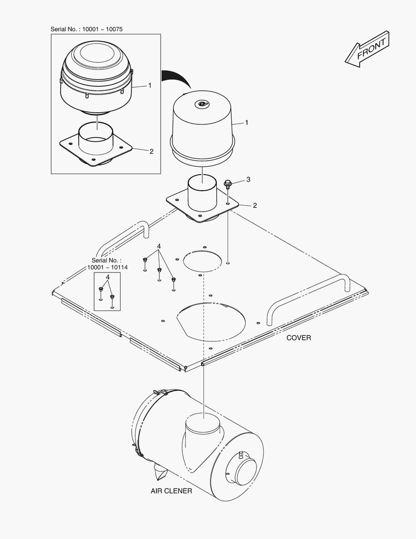 ВОЗДУХООЧИСТИТЕЛЬ - PRE ОЧИСТИТЕЛЬ