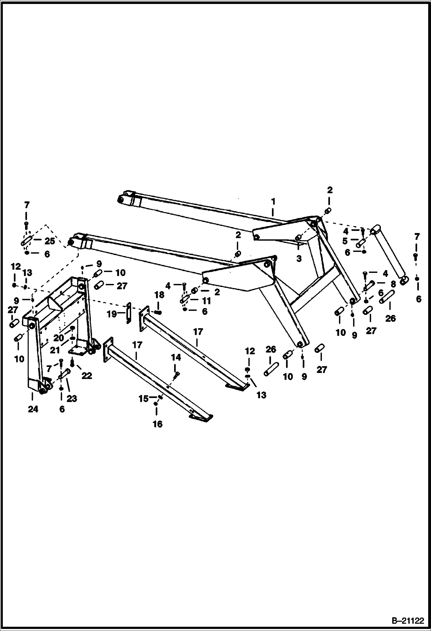 ПОДЪЕМНАЯ РУКОЯТЬ И ВЕРТИКАЛЬНАЯ РАМА В СБОРЕ СМЕННЫЕ САЙЛЕНТ-БЛОКИ