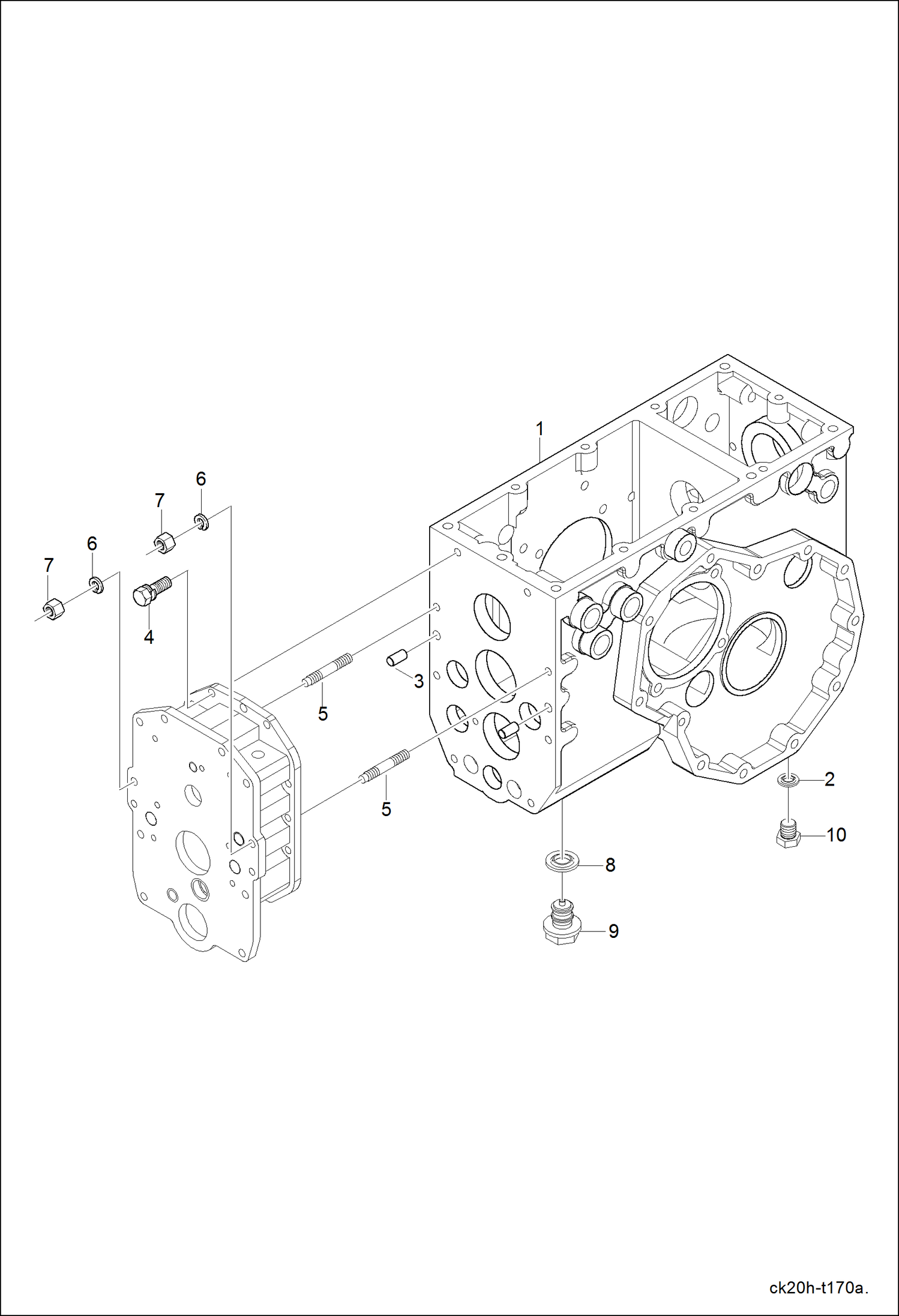 КАРТЕР КОРОБКИ ПЕРЕДАЧ