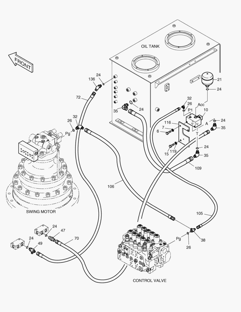 ТРУБОПРОВОД СЕРВОУПРАВЛЕНИЯ(2)