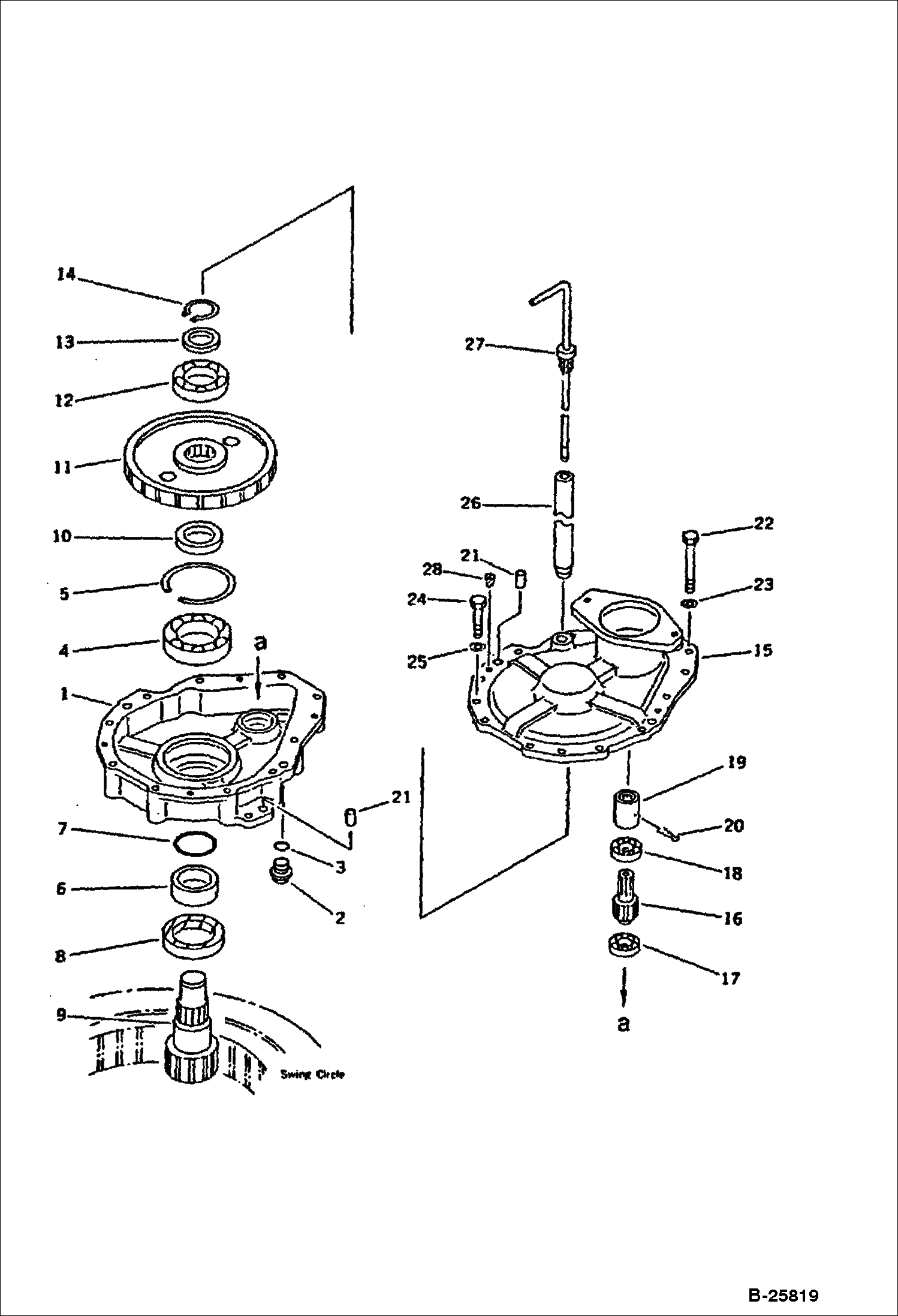 РЕДУКТОР ПОВОРОТА ПЛАТФОРМЫ