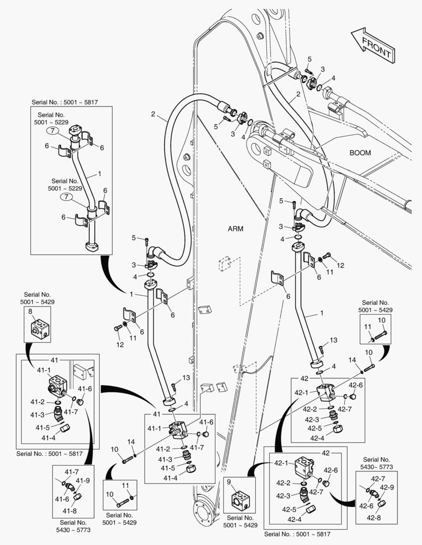 Спецтехника 6700 ARM PIPING - ARM 3.1m(ONE & TWO WAY) - главное фото