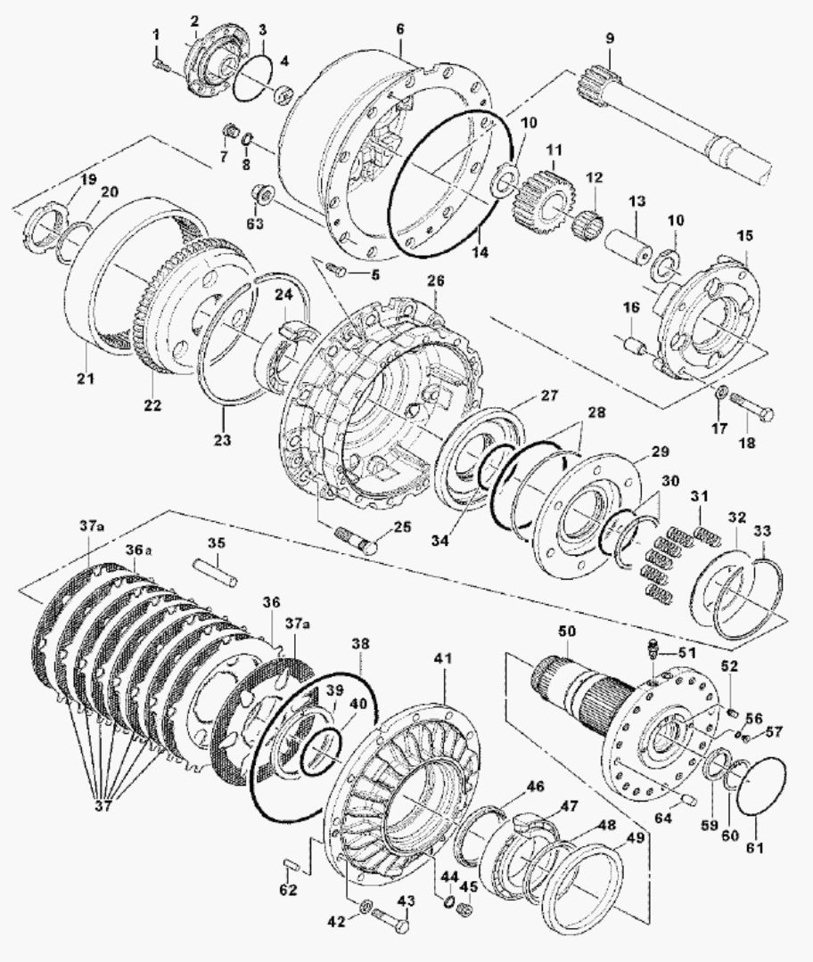 G090-14 WHEEL HUB ASS`Y [~730067]