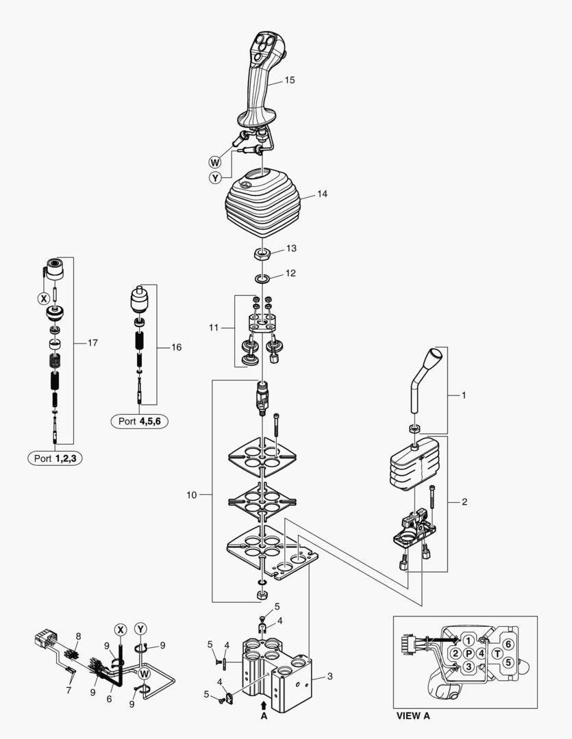 КЛАПАН С ДИСТАНЦИОННЫМ УПРАВЛЕНИЕМ - РЫЧАГ ПЕРЕДАЧИ