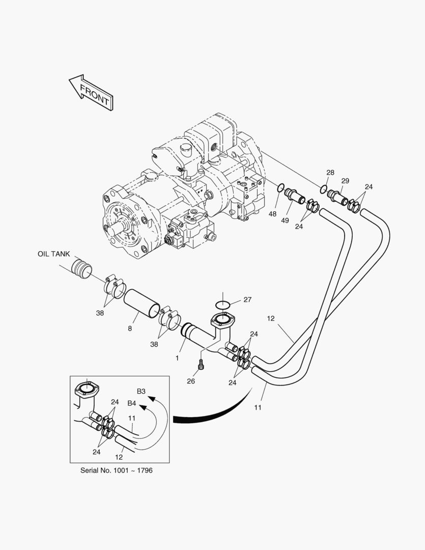 ТУБОПРОВОД МАСЛЯНОГО РАДИАТОРА(1)