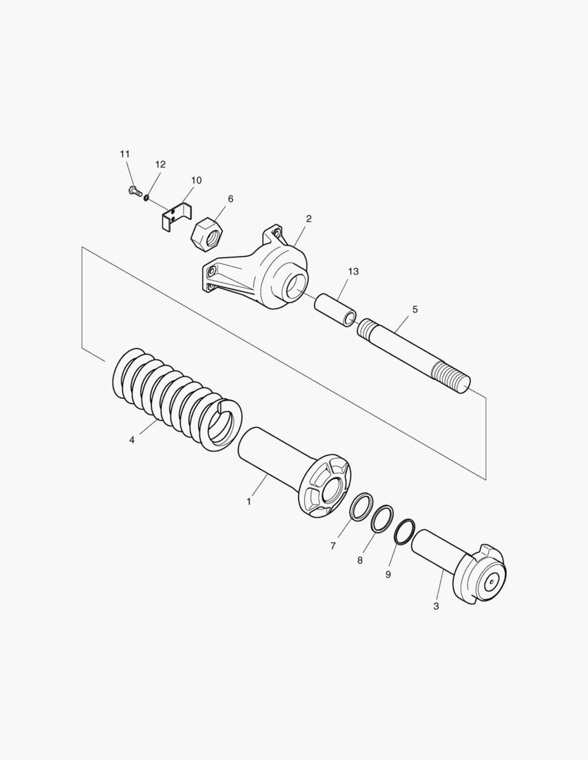 2122 TRACK SPRING ASS`Y(3) [307~]