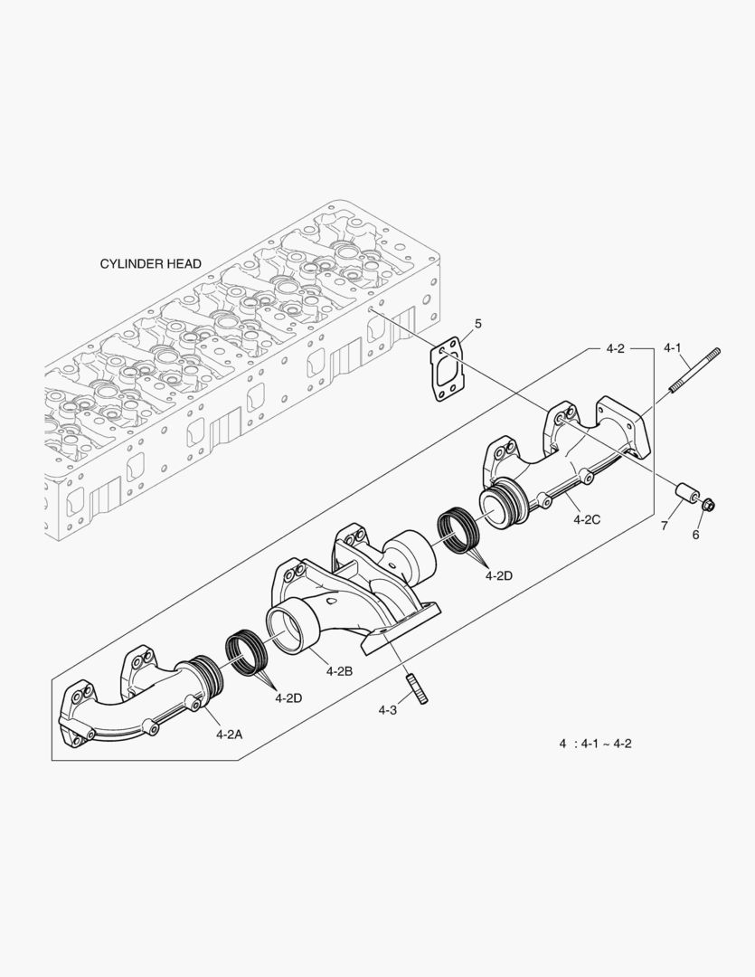 036 EXHAUST MANIFOLD