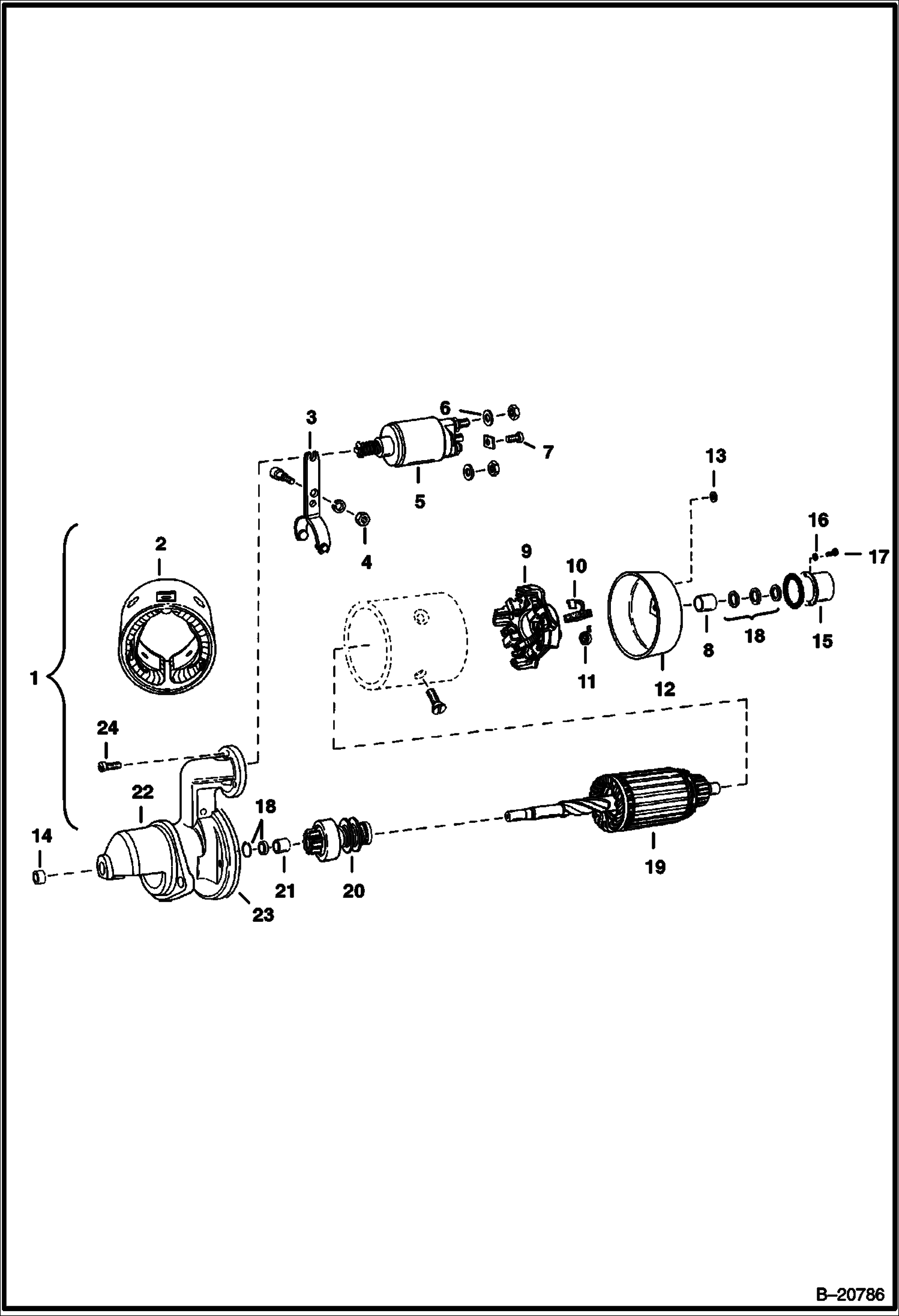 СТАРТЕР (BOSCH 0-001-211-228)