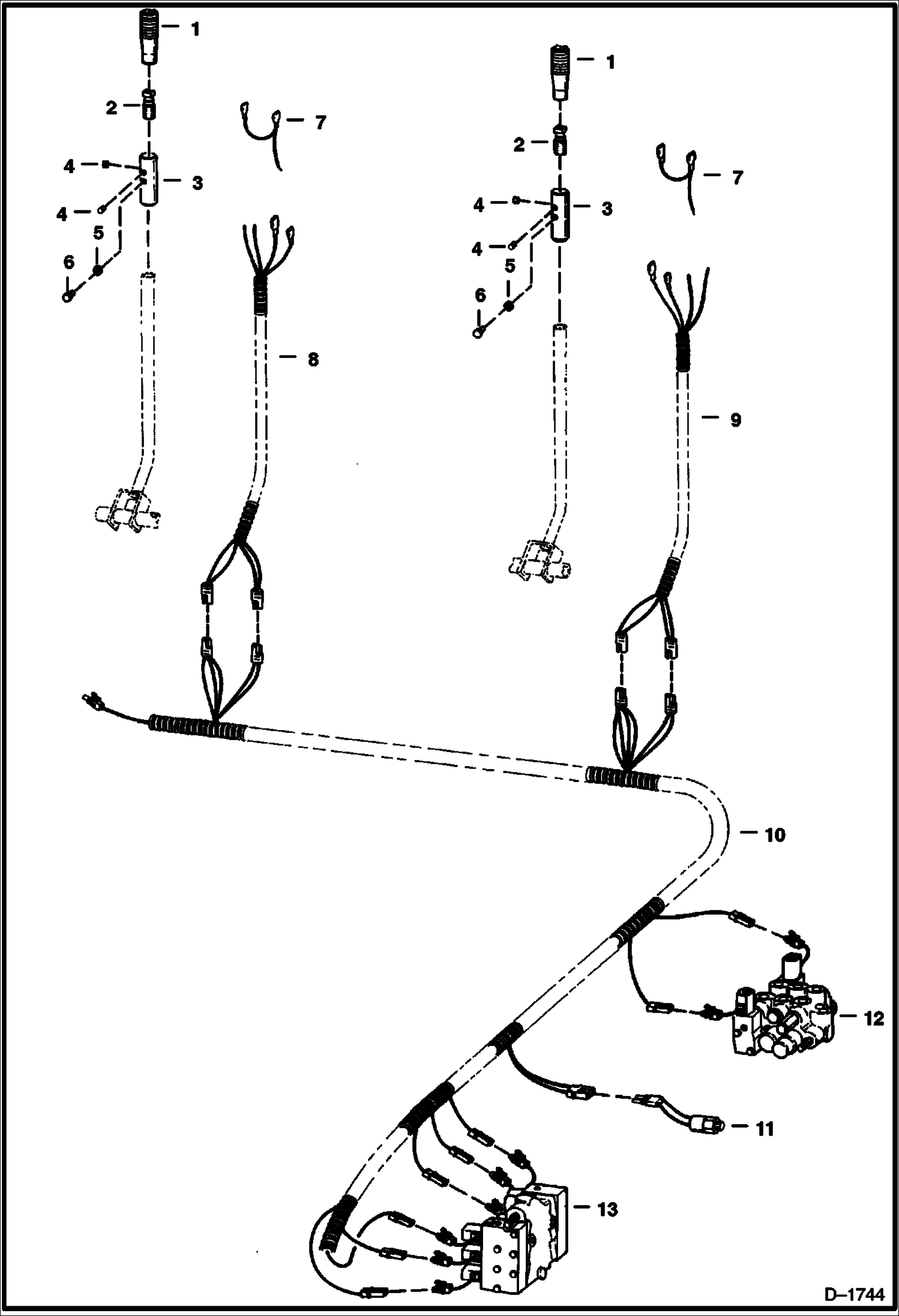 ЭЛЕКТРИЧЕСКИЕ УСТРОЙСТВА УПРАВЛЕНИЯ(СЕРИЙНЫЙ НОМЕР 11077 И НИЖЕ)