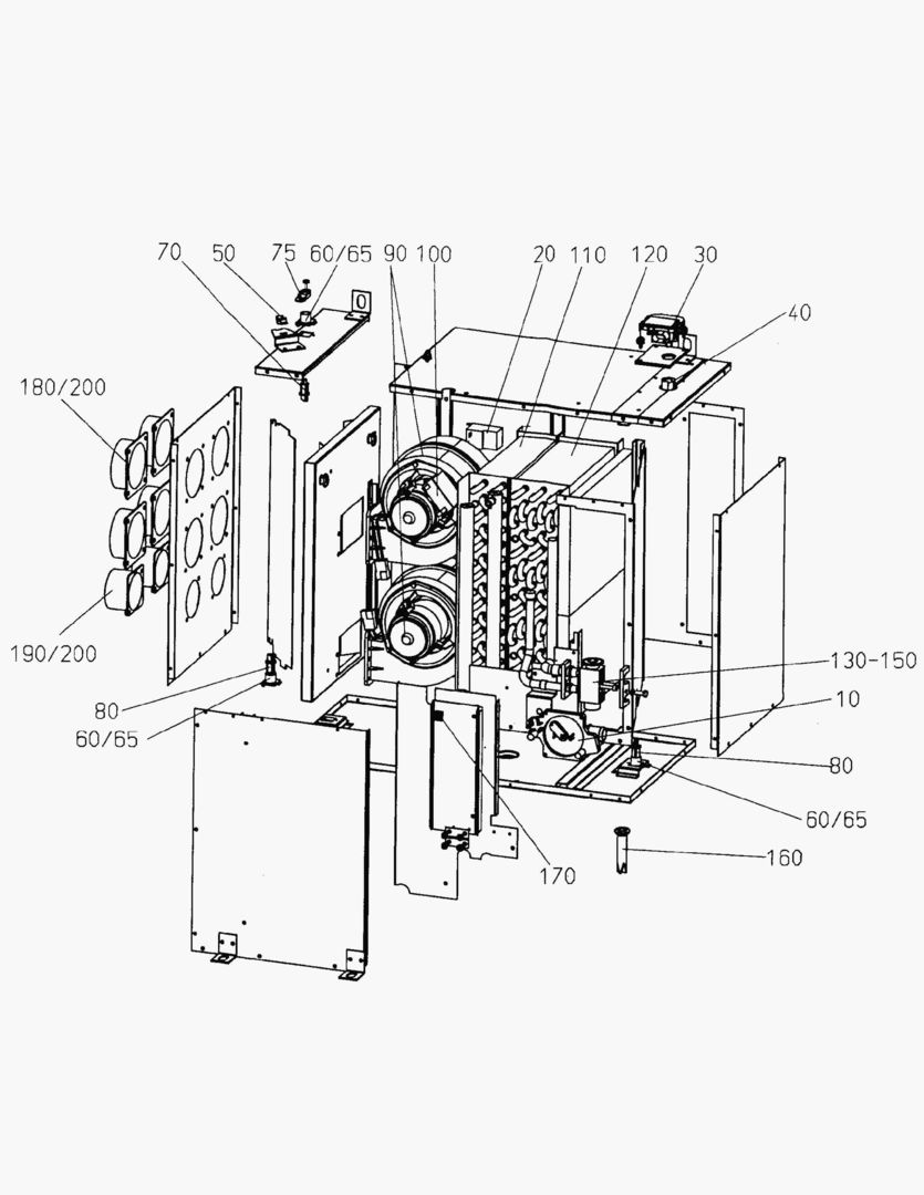 G370-6 AIR HEATING UNIT [710002~710124]