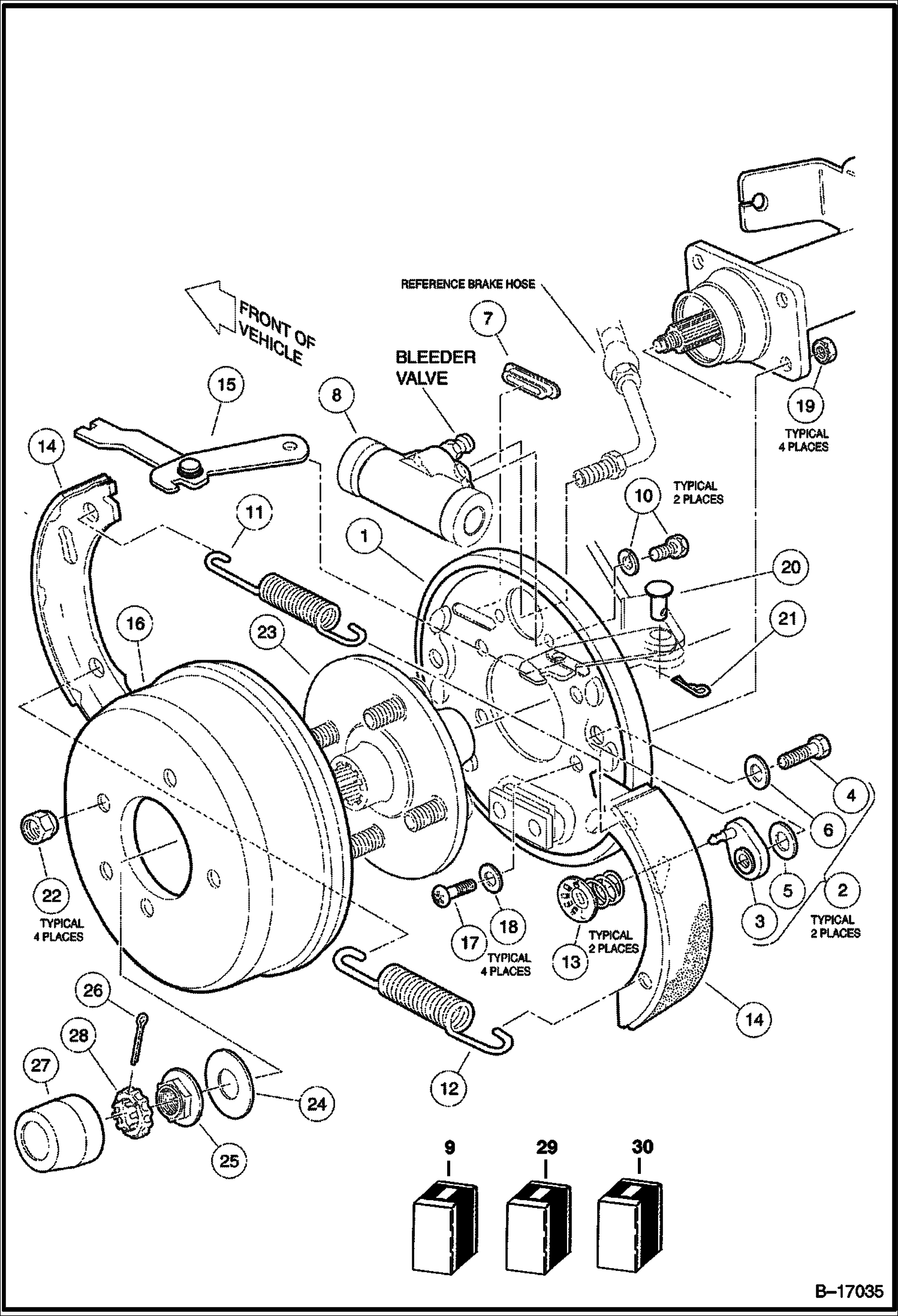 ЗАДНИЙ ТОРМОЗ В СБОРЕ