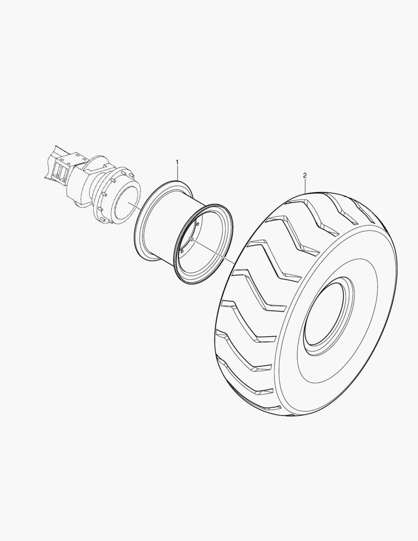 Спецтехника 5150 TIRE&RIM ASS`Yпј€SJпј‰