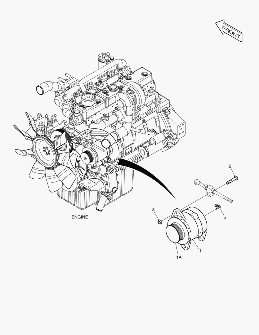ГЕНЕРАТОР ПЕРЕМЕННОГО ТОКА - 80A