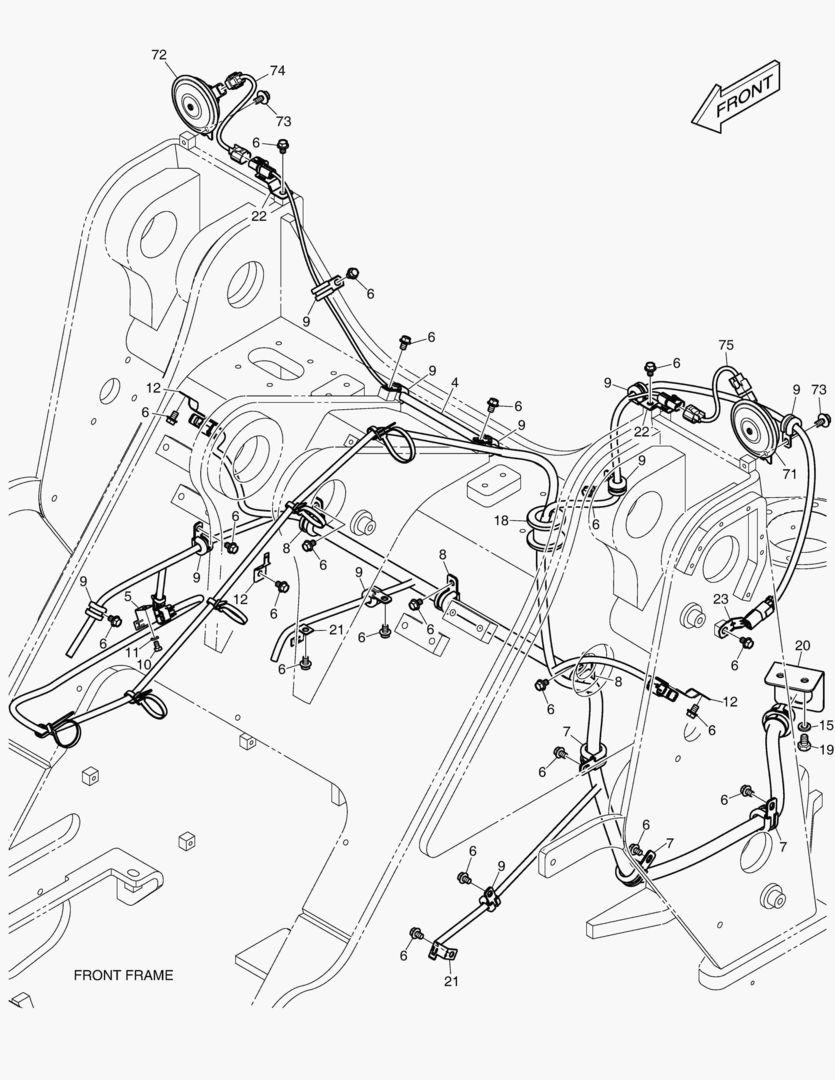 1591 ELECTRIC PARTS - FRONT [10117~]