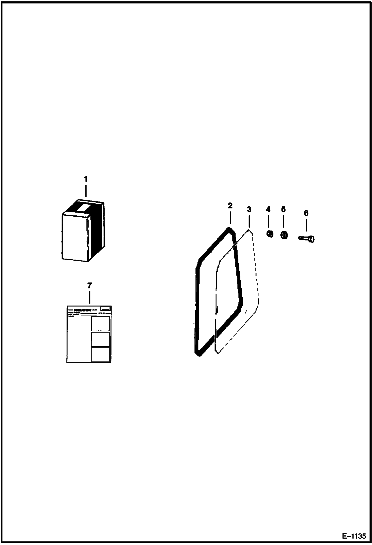 КОРПУС КАБИНЫ (БОКОВОЕ СТЕКЛО)