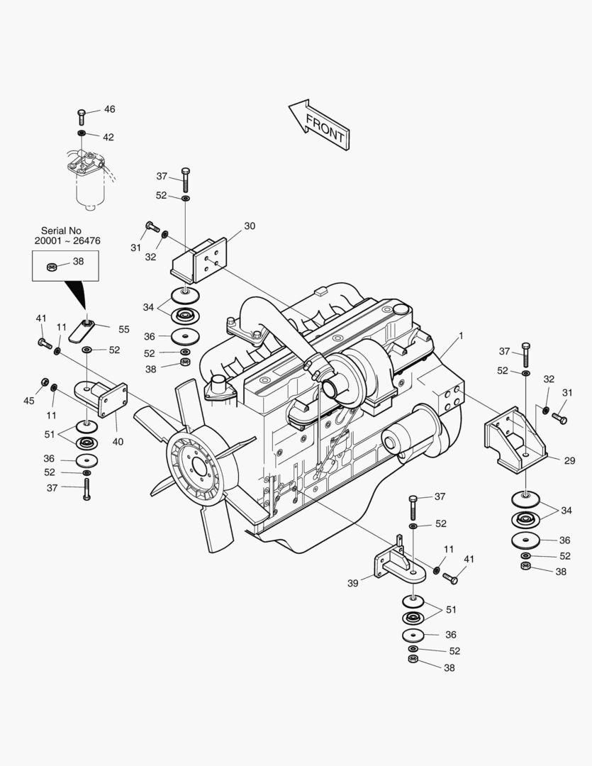 МОНТАЖ ДВИГАТЕЛЯ