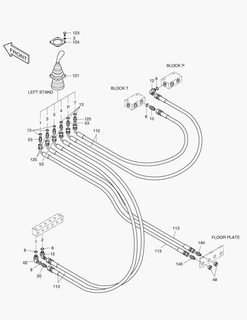 ТРУБОПРОВОД СЕРВОУПРАВЛЕНИЯ(4)