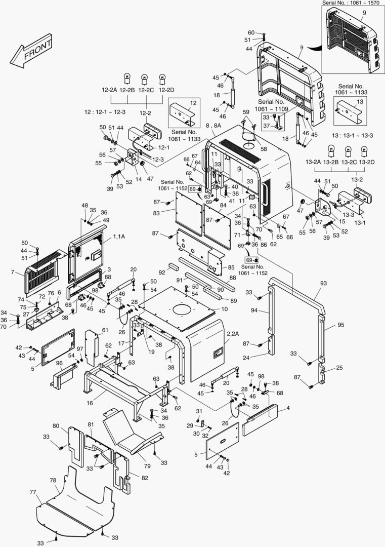 1416 ENGINE COVER (TIER-II) [1061~]