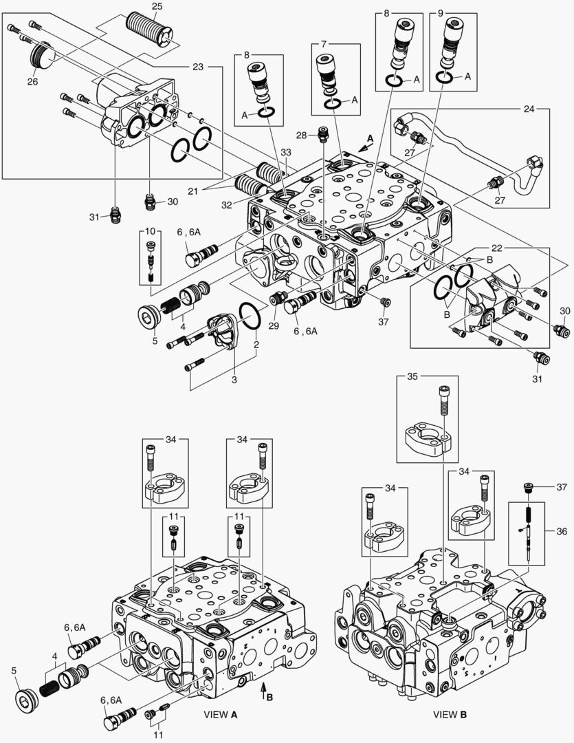 Схема 3580 CONTROL VALVE