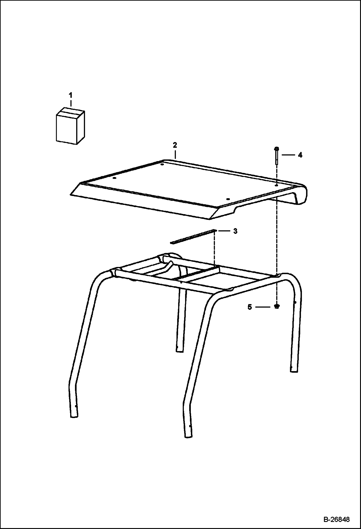 КОМПЛЕКТ МЕХАНИЗМОВ СИСТЕМЫ ЗАЩИТЫ ОТ ПАДАЮЩИХ ПРЕДМЕТОВ (FOPS) (ЧЕРНЫЙ)