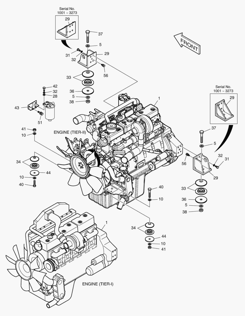 МОНТАЖ ДВИГАТЕЛЯ