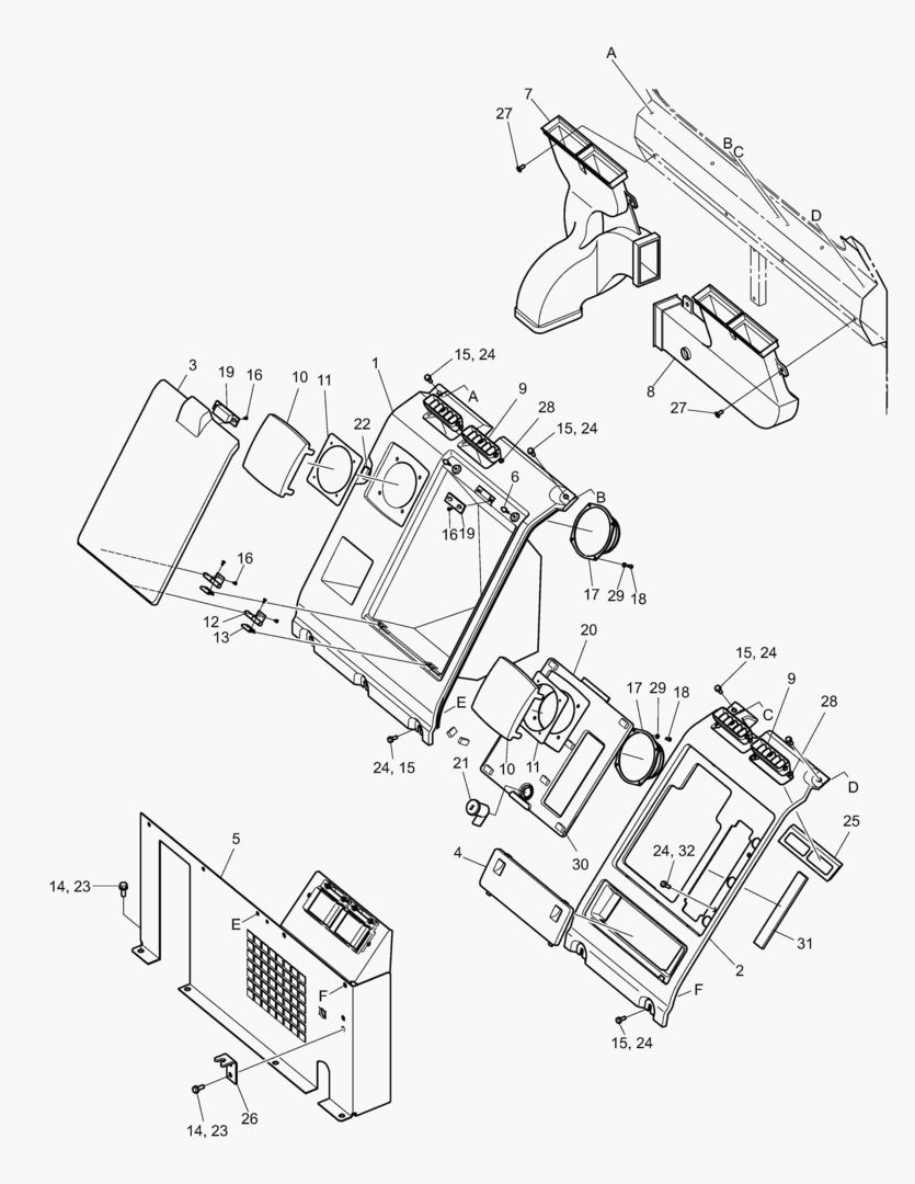 КРЫШКА ОБОГРЕВАТЕЛЯ В СБОРЕ