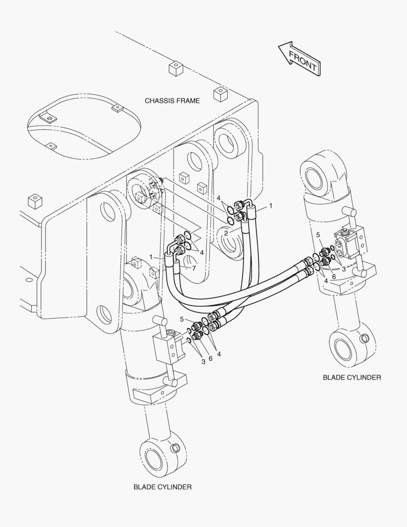 Спецтехника 2261 DOZER PIPING [1990~4085]