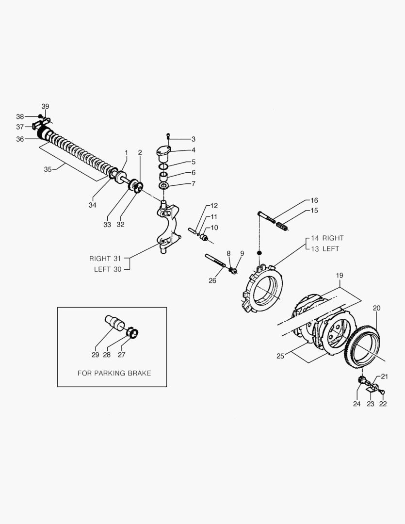 ТОРМОЗ ПЕРЕДНЕГО МОСТА