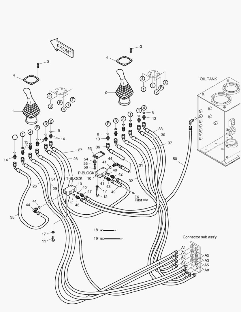 ТРУБОПРОВОД СЕРВОУПРАВЛЕНИЯ-НАПОЛЬНАЯ ПЛИТА SUB.(1)