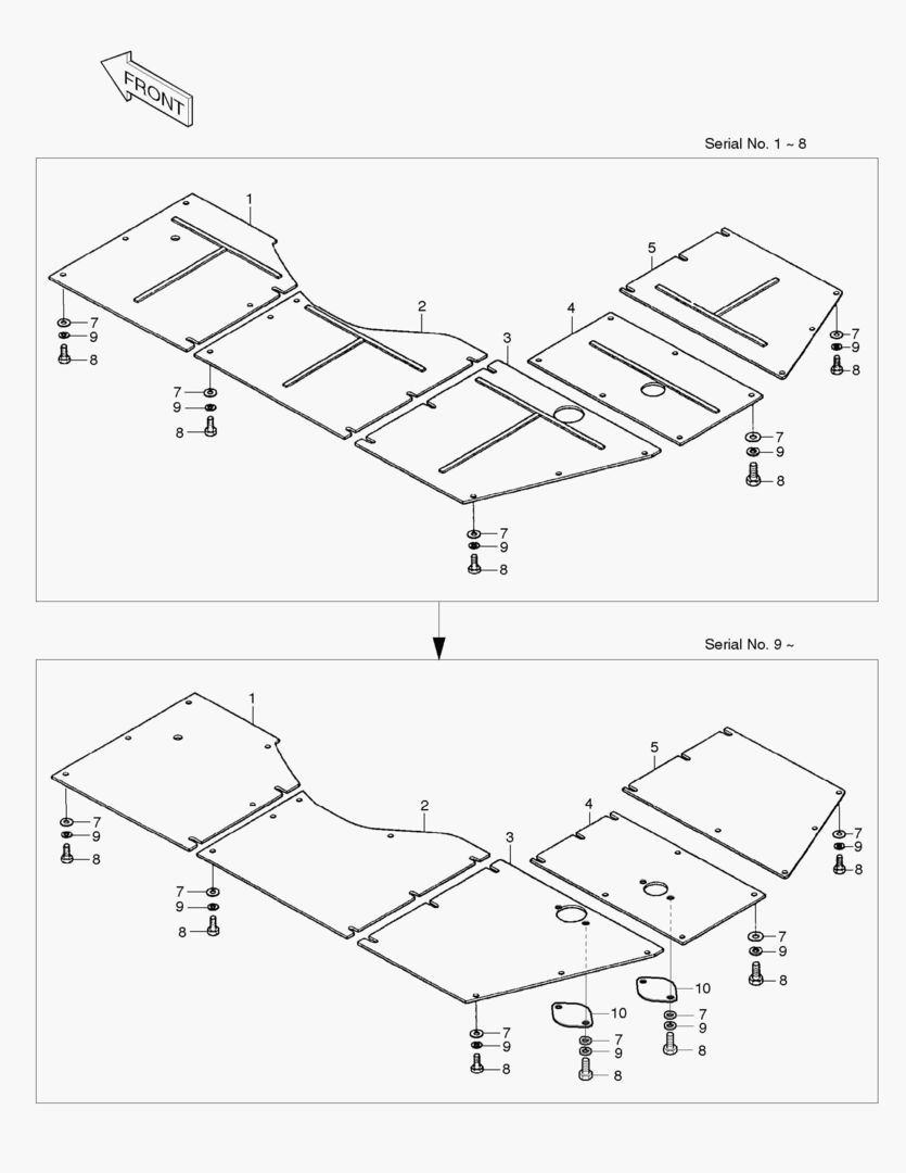 ОБТЕКАЕМАЯ ПОДКУЗОВНАЯ ПАНЕЛЬ