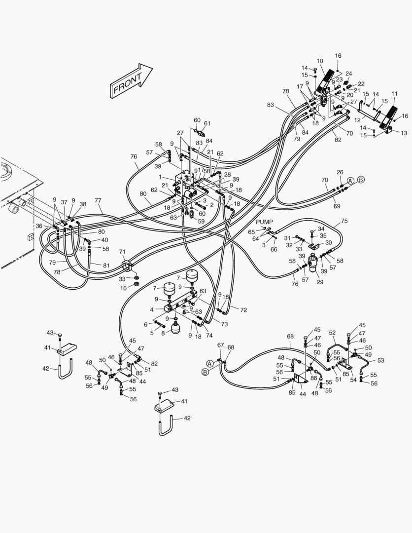 1230 BRAKE PIPING [1001~1010]