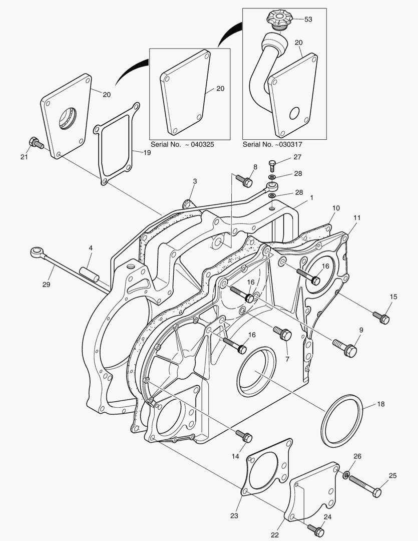 КАРТЕР РАСПРЕДЕЛИТЕЛЬНЫХ ШЕСТЕРЕН