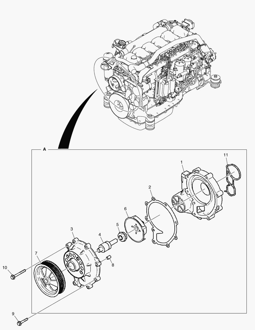Спецтехника G011-250 WATER PUMP - главное фото