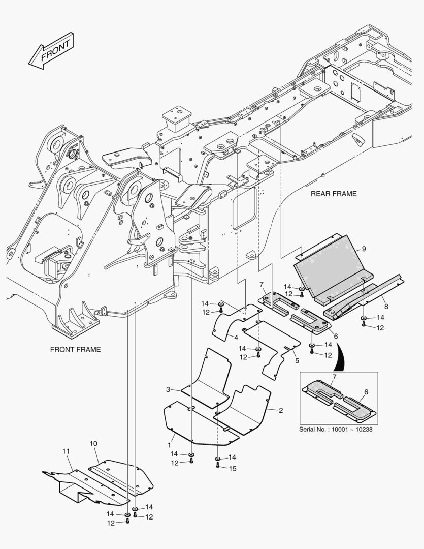 ОБТЕКАЕМАЯ ПОДКУЗОВНАЯ ПАНЕЛЬ - НЕДОСТУПНО