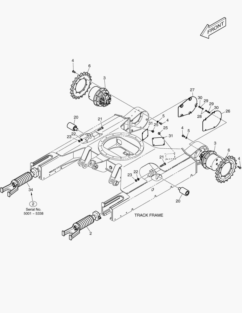 КОМПЛЕКТУЮЩИЕ ГУСЕНИЦЫ