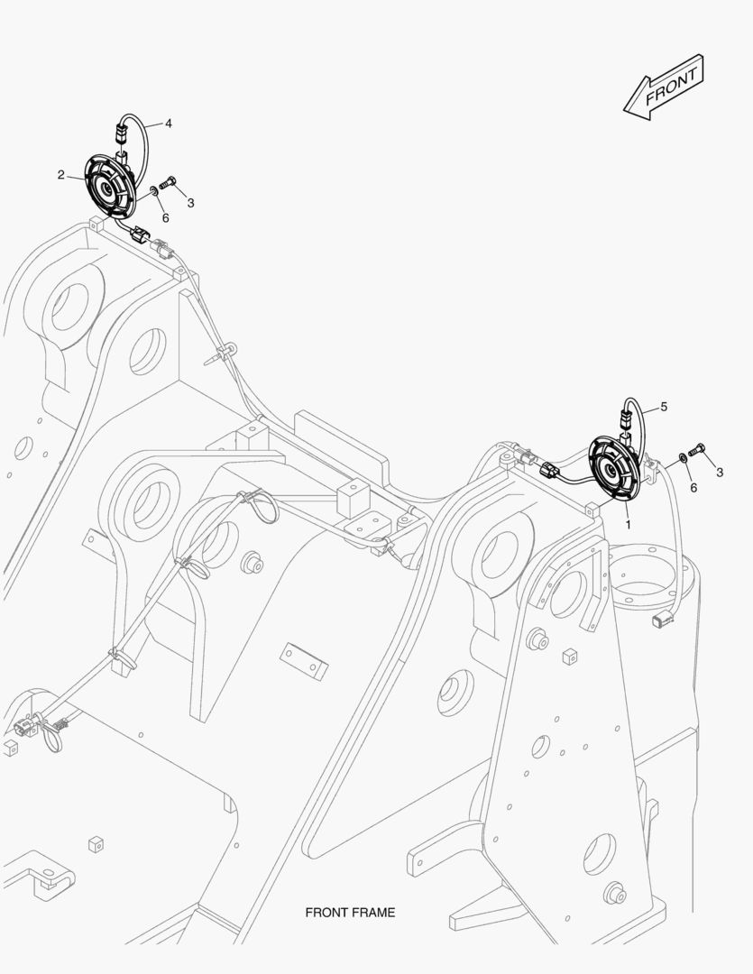 5300 ELECTRIC PARTS - FRONT(EUROPE) [10001~10009]