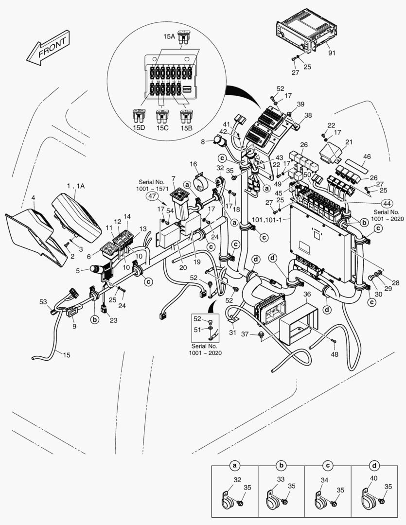 ЭЛЕКТРИЧЕСКИЕ ЗАПЧАСТИ - КАБИНА