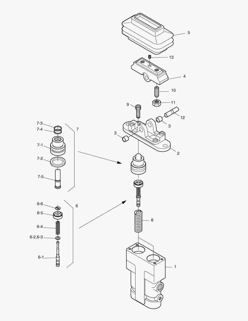 Спецтехника 4480 PEDAL VALVE
