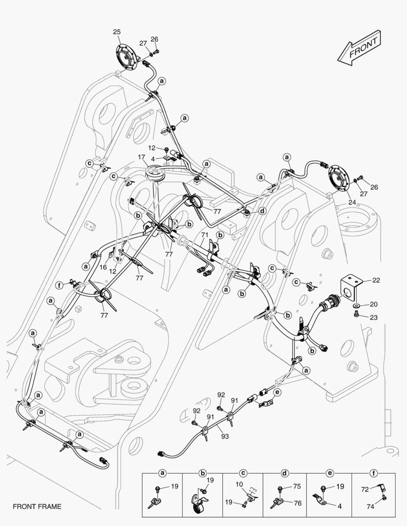 ЭЛЕКТРИЧЕСКИЕ ЗАПЧАСТИ - ФРОНТАЛЬНЫЙ