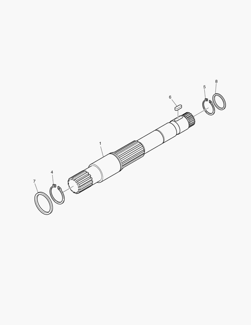 ОСНОВНОЙ НАСОС - ВАЛ