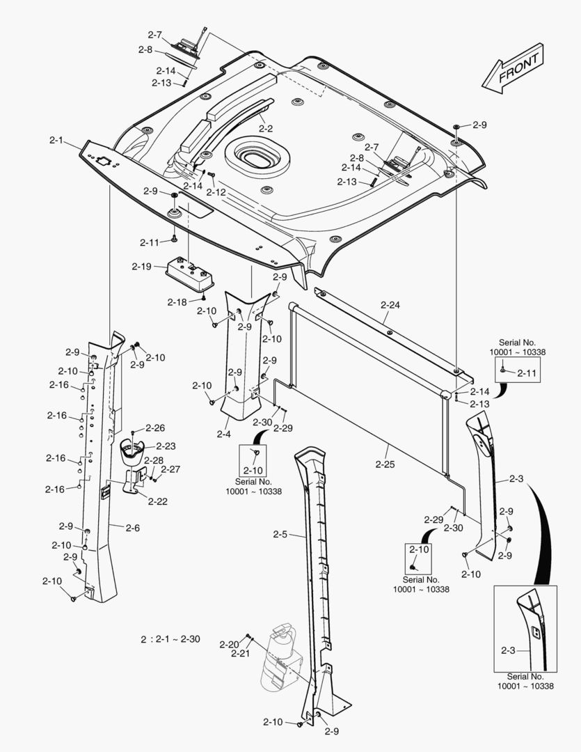 5770 CABIN(3) - INTERIOR SHEET(WITHOUT ROOF)