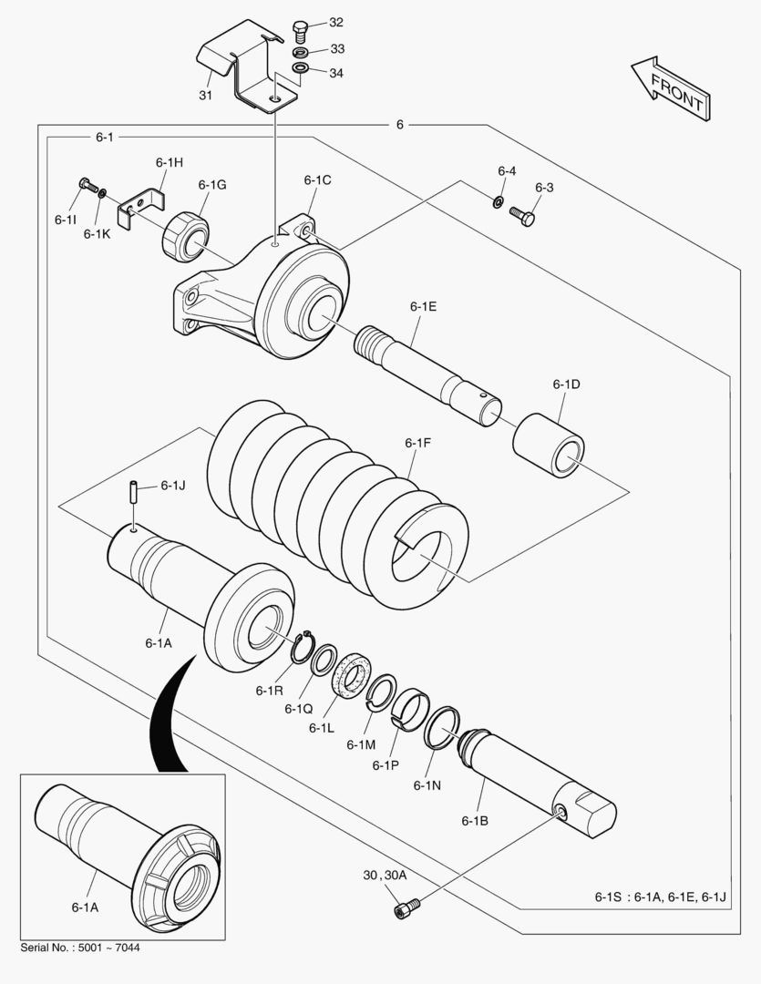ПРУЖИНЫ ГУСЕНИЦЫ