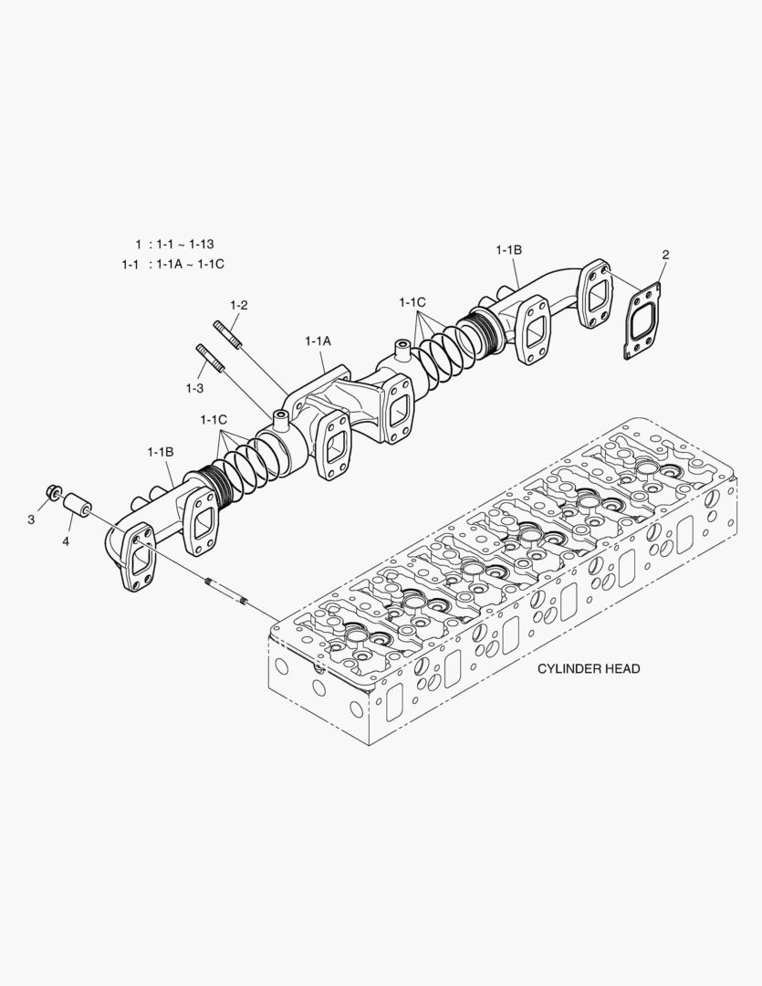 028 EXHAUST MANIFOLD