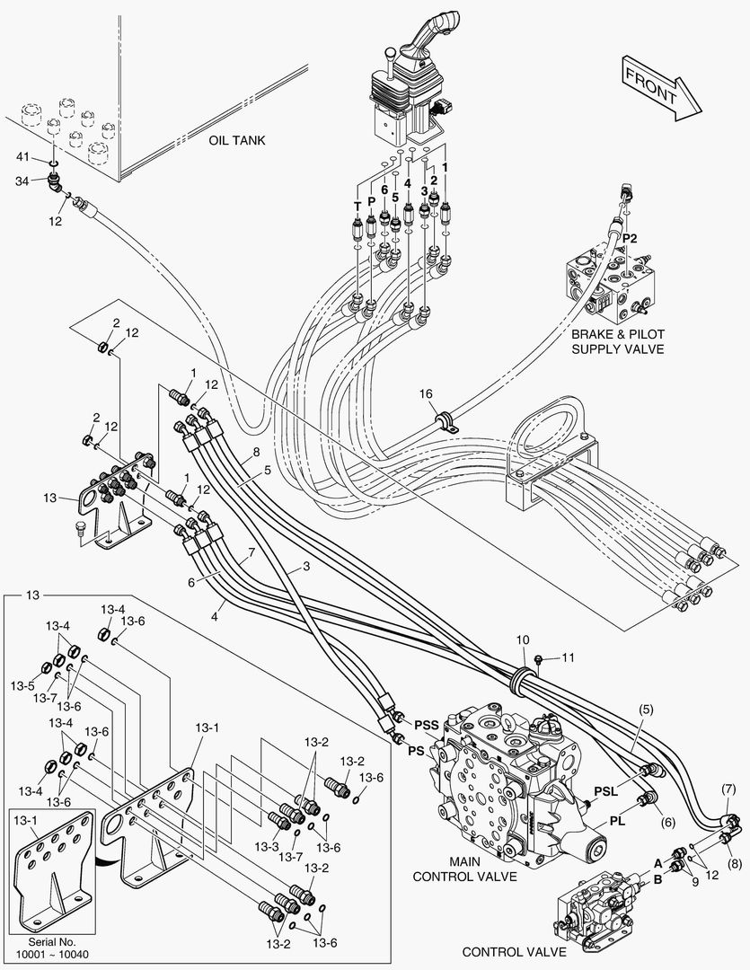 5130 PILOT PIPING - 3 SPOOL [10001~10063]